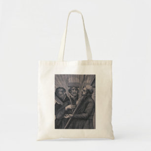 Bolso De Tela Arte Católico del Mártir Japonés San Pablo Miki