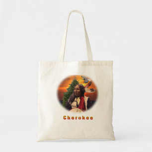 Bolso De Tela Arte Cherokee indio