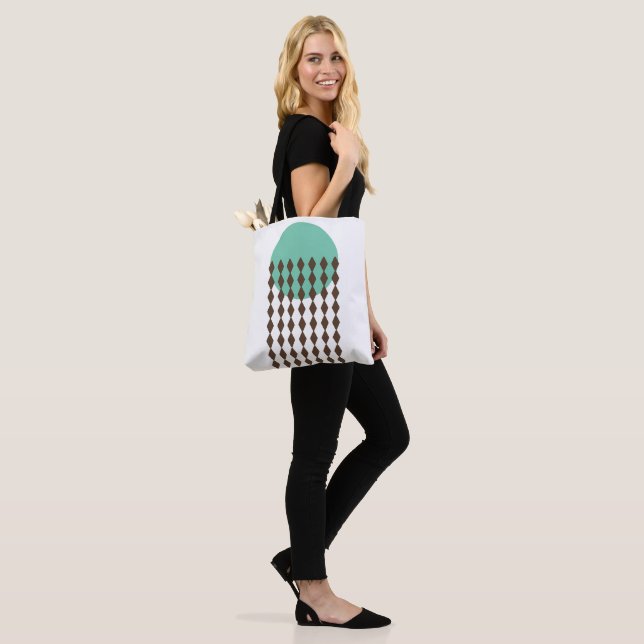 Bolso De Tela Arte circular (Puesto)