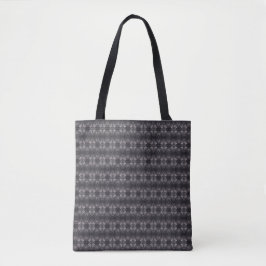 Bolso De Tela Arte de Acuarela Abstracta Umbral Negro