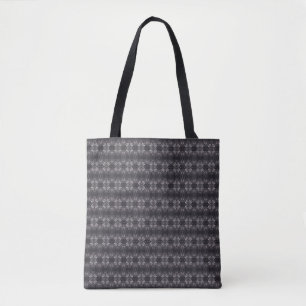 Bolso De Tela Arte de Acuarela Abstracta Umbral Negro