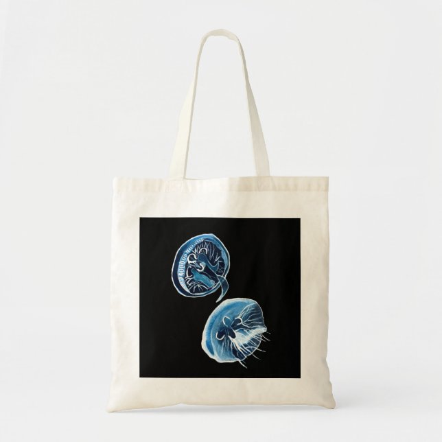 Bolso De Tela Arte de acuarela de MoonJellyfish (Frente)