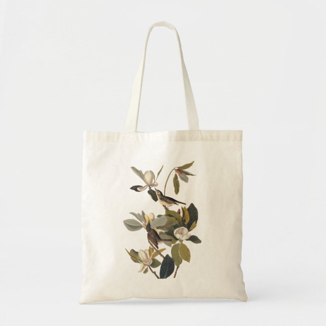 Bolso De Tela Arte de Audubon de la época de los avispones Flyca (Frente)