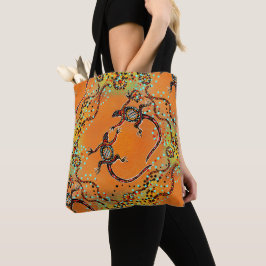 BOLSO DE TELA ARTE DE AUSTRALIA              