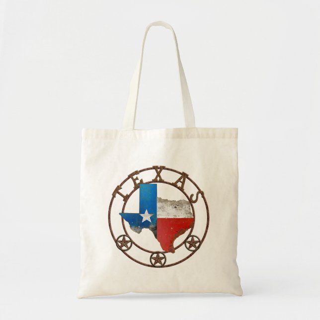 Bolso De Tela Arte de Barn de Texas (Frente)