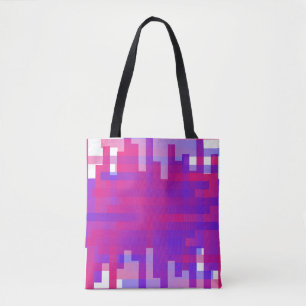 Bolso De Tela Arte de bits