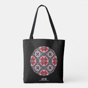 Bolso De Tela Arte de caleidoscopio del volumen dieciséis cinco