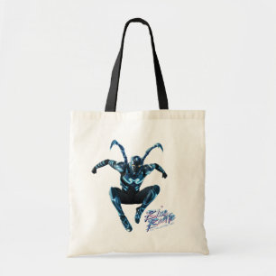 Bolso De Tela Arte de caracteres de salto de escarabajo azul