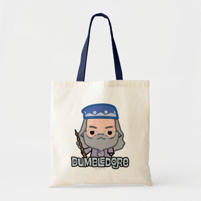 Bolso De Tela Arte de caricatura de Dumbledore (Frente)