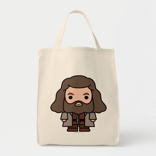 Bolso De Tela Arte de caricaturas de Hagrid (Frente)