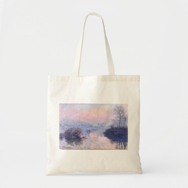 Bolso De Tela Arte de Claude Monet (Frente)