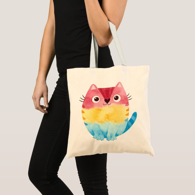 Bolso De Tela Arte de diseño de Pansex_Cat (Anverso (producto))