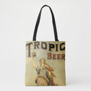 Bolso De Tela Arte de etiqueta de producto vintage, Gladiador de