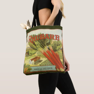 Bolso De Tela Arte de etiquetas de latas de vegetales antiguos, 