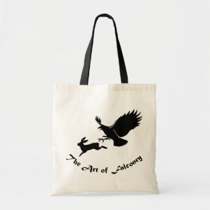 Bolso De Tela Arte de Falconry - Red Tail Hawk