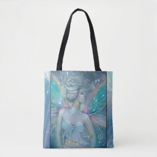 Bolso De Tela Arte de fantasía de hadas de la noche estrellada p