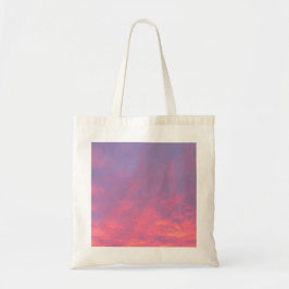 Bolso De Tela Arte de Fotografía de Cielo Rosa