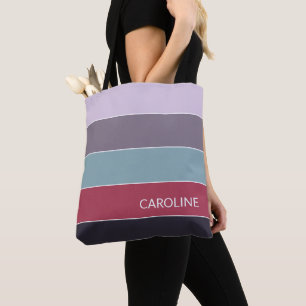 Bolso De Tela Arte de franja colorido de moda personalizado
