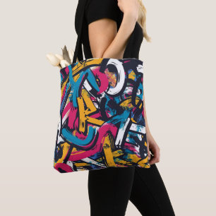 Bolso De Tela Arte de grafiti