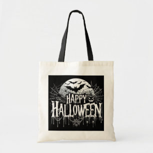Bolso De Tela Arte de Halloween feliz