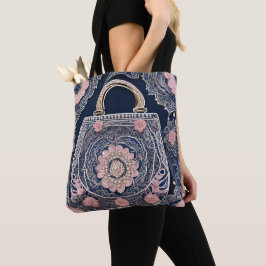 Bolso De Tela Arte de IA de My Blue Purse