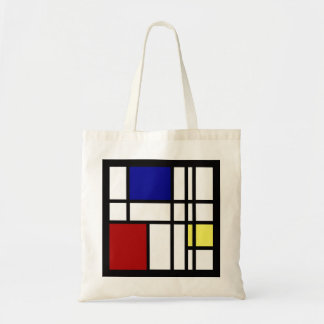 Bolso De Tela Arte de la impresión de Mondrian
