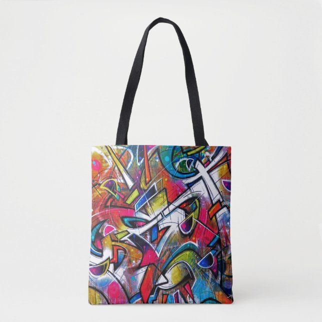 Bolso De Tela Arte de la pintada (Anverso)