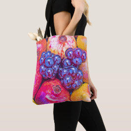 Bolso De Tela Arte de la vida de la fruta
