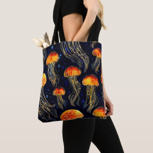 Bolso De Tela Arte de las joyas del océano