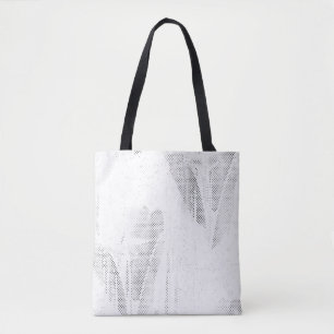 Bolso De Tela Arte de línea, Concha marina, Arpa