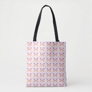 Bolso De Tela Arte de mariposa en acuarela