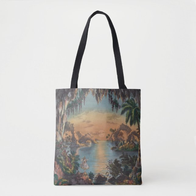 Bolso De Tela Arte de Monalisa  (Anverso)