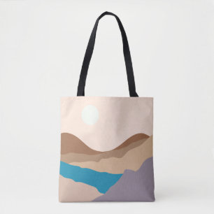 Bolso De Tela arte de montaña