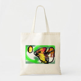 Bolso De Tela Arte de murciélago de la fruta