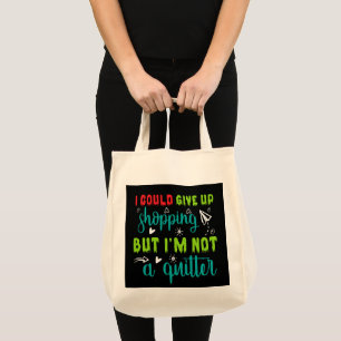 Bolso De Tela Arte de palabras divertidas para ir de compras 