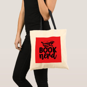 Bolso De Tela Arte de palabras divertidas para nerds de libros