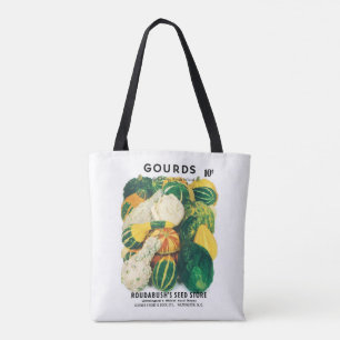 Bolso De Tela Arte de Paquete de Semillas Antiguas, Calabazas Me