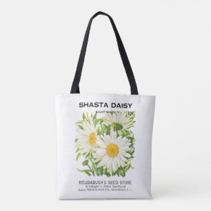 Bolso De Tela Arte de Paquete de Semillas Antiguas, Flores de Ma