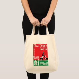 Bolso De Tela Arte de Pasta Italiano