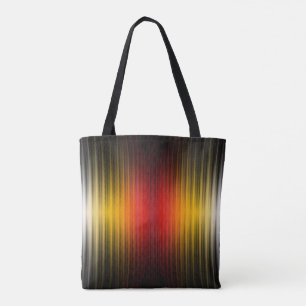 Bolso De Tela Arte de patrones de colores de campo de plasma de