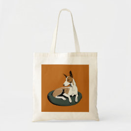 Bolso De Tela Arte de perro moderno simple y trendy 