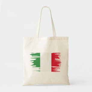 Bolso De Tela Arte de pincel de bandera de Italia