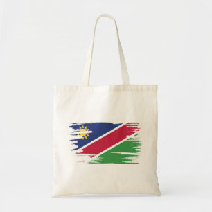 Bolso De Tela Arte de pincel de bandera de Namibia