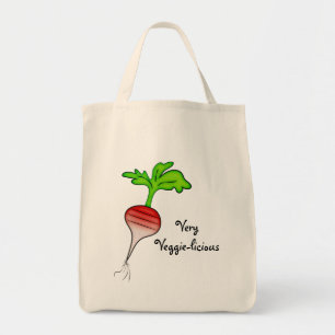 Bolso De Tela Arte de Radar Vegetable Muy Vegetable