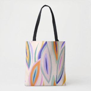 Bolso De Tela Arte de verano: Patrón de collage creativo