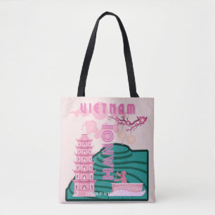 Bolso De Tela Arte de viaje de Vietnam