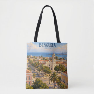 Bolso De Tela Arte de Viaje Pintoresco de Benguela