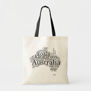 Bolso De Tela Arte de Word en Australia
