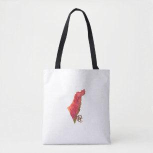 Bolso De Tela Arte del Jardín de Israel