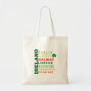 BOLSO DE TELA ARTE DEL METRO DE IRLANDA